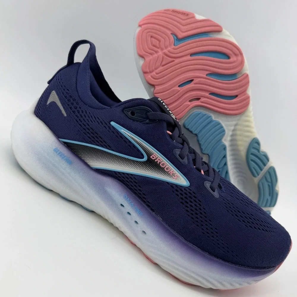 Brooks Glycerin 22 Women's 10.5B Blue Ribbon Peacoat Dianthus Road Running Shoe